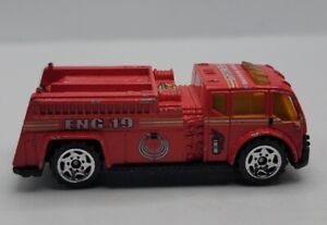 Matchbox 2001 Water Pumper Fire Rescue Truck Engine # 19.