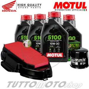 Kit Tagliando HONDA NC 750 X / S DCT 2014-2019 / Olio MOTUL 5100 10W30 + Filtri - Foto 1 di 5
