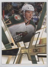 2008-09 SPx Rookies Spectrum /25 Corey Locke #115 Rookie RC
