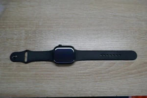 Apple Watch Series 10 46mm GPS Jet Black w/ Black Sport Band (Watch Only)#Wat2 - Picture 1 of 2