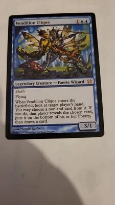 MTG MAGIC Vendilion Clique Modern Masters 70/229 Regular Mythic HARDLY PLAYED - Image 1 of 2