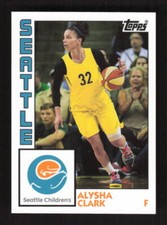 2020 Topps Seattle Children's Heroes Alysha Clark SCH-5