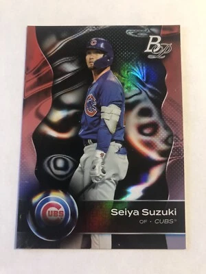 Seiya Suzuki 2023 Bowman Platinum #64 Chicago Cubs - Image 1 of 2