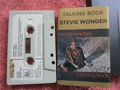 Stevie Wonder ‎– Talking Book  Tamla Motown TC-STMA 8007 Tape Cassette Album - Image 1 of 4