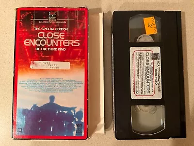 Close Encounters of the Third Kind (VHS, 1985, RCA Side Load) Richard Dreyfuss - Image 1 of 4