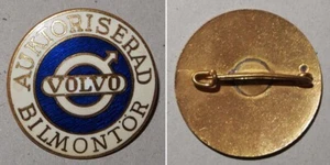 Broche esmaltado alfiler RUEDA DE AUDITORÍA VOLVO BILMONTÖR - Imagen 1 de 1