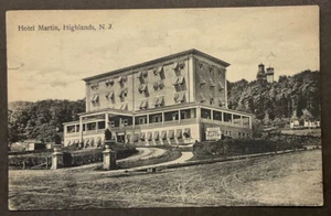 Highlands  NJ View of the Hotel Martin  SHIPS FREE - Picture 1 of 2