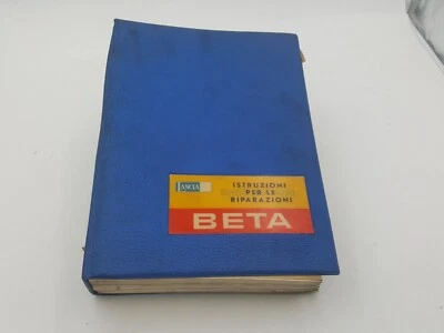 Manuale officina Lancia Beta Spider Berlina Coupe HPE norme riparazioni del 1976 - Immagine 1 di 4