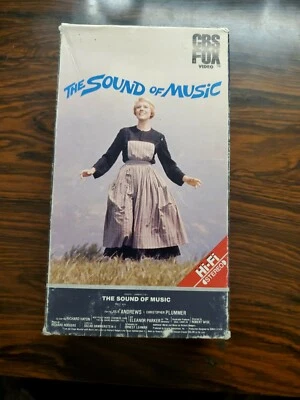 The Sound Of Music (VHS,1965, 2-Tape Set) Rare CBS FOX Musical Brand - Image 1 of 4