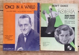 Vintage Piano Sheet Music (2): 1937 & 1935 - Picture 1 of 6