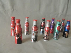 Coca-Cola 2014 - 10 miniature aluminium bottles complete series 1930-2020 - Picture 1 of 12