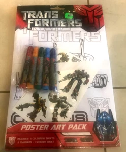 TRANSFORMERS POSTER ART PACK 2007 HASBRO NEW UNOPENED - Bild 1 von 2