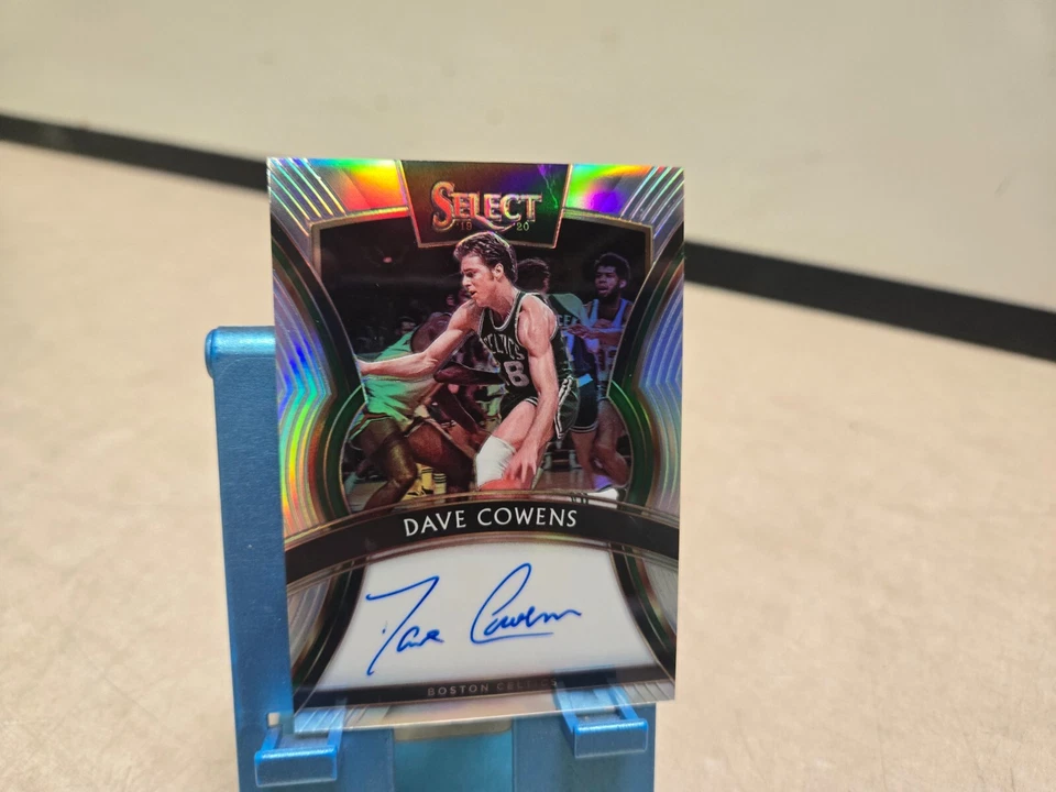 2019-20 Select Dave Cowens Sigantures Silver Prizm Autograph Auto #/199 - Image 1 of 2
