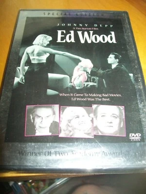 Ed Wood 2004 DVD Special Edition Film Tim Burton Johnny Depp BRAND NEW - Image 1 of 2