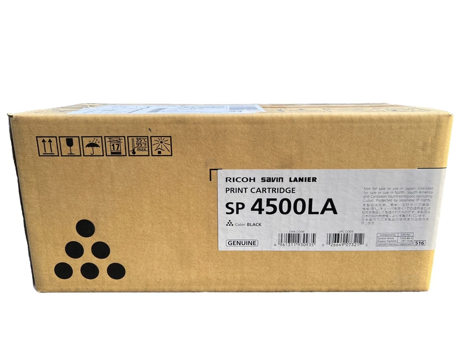 Ricoh 407321 Toner, 3000 Page-Yield, Black - Imagem 1 de 2