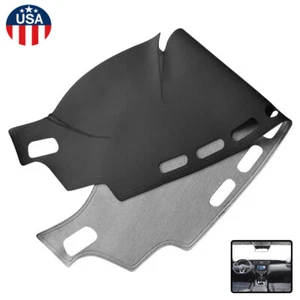 1x Black Dash Mat Dashboard Cover Sun Shading Pad For Nissan X-trail 2014-2020 - Picture 1 of 17