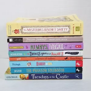 Homeschool Library Children's Book Lot Middle Grade Etc 8 TPB Phantom Tollbooth - Picture 1 of 15