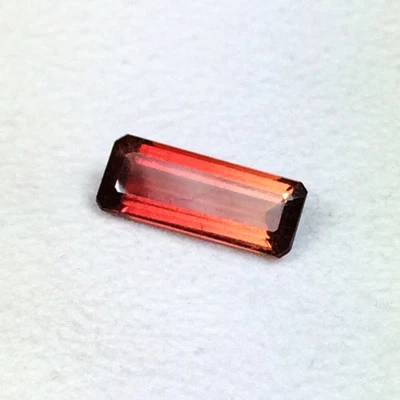 3.97cts Beautiful Color Natural Bicolor Tourmaline Octagon Loose Gemstone - Image 1 of 3