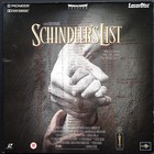 SCHINDLER'S LIST Laserdisc COVER-SLEEVE ONLY Spielberg Liam Neeson Ralph Fiennes