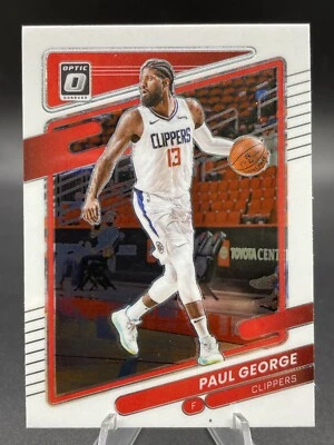 2021–22 Panini Donruss Optic No10 Paul George Los Angeles Clippers - Изображение 1 из 2