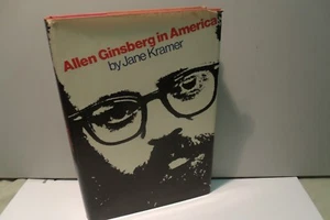 Allen Ginsberg in America Jane Kramer 1st ed  printing 1969 Mystic Hippies dj - Bild 1 von 3