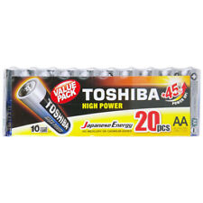 20pc Toshiba Alkaline AA Battery 1.5V High Power Leakage Resistant LR6
