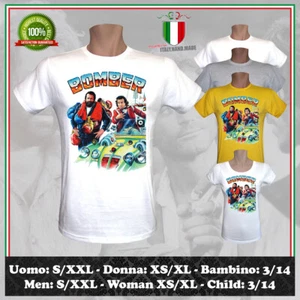 T-SHIRT BOMBER DISEGNO ISPIRATO FILM BUD SPENCER TERENCE HILL UOMO DONNA BAMBINO - Imagen 1 de 2