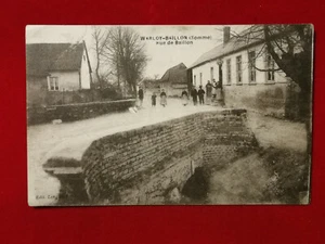 CPA 80 WARLOY BAILLON (Somme) Rue de Baillon - Imagen 1 de 2