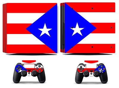 Flag 266 Vinyl Skin Sticker Cover for Sony PS4 Pro PlayStation 4 Pro - Image 1 of 2