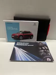 CITROEN C4 CACTUS OWNERS PACK / HANDBUCH / MANUAL + WALLET 2014~2018 (2015) - Bild 1 von 8