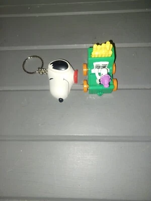 Reloj Llavero Snoopy 50 Aniversario y Feliz Cumpleaños Pipa Órgano Coche 1972 Foto 1 de 4