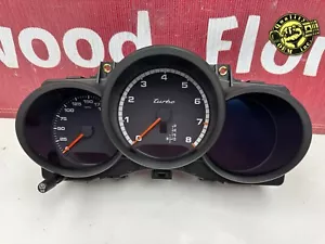 2020-2021 PORSCHE MACAN "TURBO" INSTRUMENT SPEEDOMETER GAUGE CLUSTER OEM 25k - Picture 1 of 9