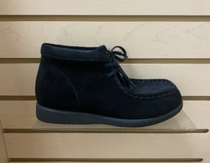 Hush Puppies Bridgeport III Chukka- Kids (Black Suede) - Foto 1 di 5