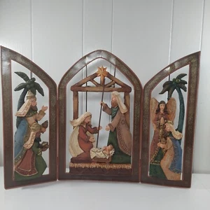 Dicksons Holy Family Screen Nativity Metal 16 Inches - Picture 1 of 10