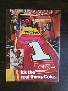 Coca-Cola Coke Racing 1971 de colección página completa anuncio original 624 - Imagen 1 de 1