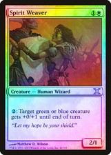 Spirit Weaver FOIL 10th Edition NM White Uncommon MAGIC MTG CARD ABUGames