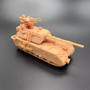 1/144 Resin 3D Printed Rat Quadruple Anti-Aircraft Guns Land Cruiser Tank Model - Bild 1 von 3