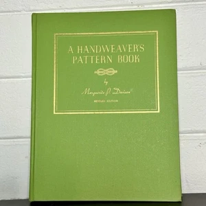 A Handweaver's Pattern Book Marguerite Porter Davison 1971 9th Edition Vintage - Imagen 1 de 8