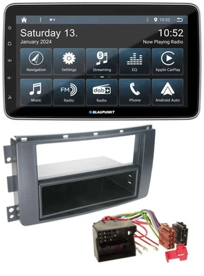 Blaupunkt USB DAB SD MP3 Bluetooth Autoradio für Smart ForTwo 451 ForFour 454 Qu - Bild 1 von 4