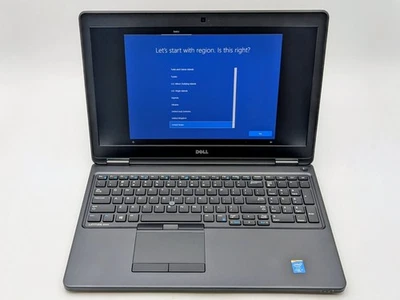 Dell LATITUDE E5550 15" FHD I7-5600U 256GB 8GB W10P GeForce 840M Webcam - Image 1 of 4