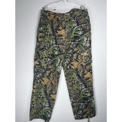 Mossy Oak Obsession Men's Camouflage Pants Size L Hunting Outdoors - Image 1 of 4