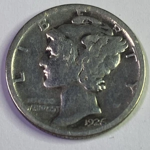 1926-S Mercury Dime, Semi Key Date 90% Silver 10C Coin - Picture 1 of 4