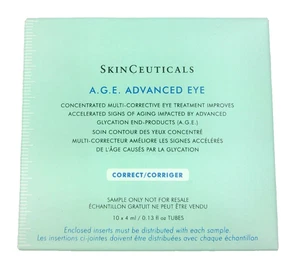 Skin Ceuticals A.G.E. Advanced Eye Sample 4 ml/0.13 fl oz [10 Pack] NIB - Picture 1 of 3