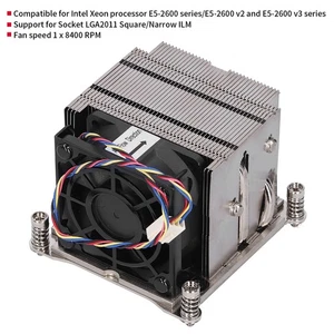 Cpu Heat Sink 2U Active Computer Cooling Equipment For Socket Lga 2011 Snk LS - Picture 1 of 12