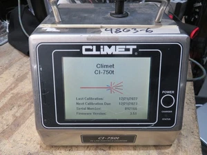 Climet CI-750t Airborne Particle Counter 750t POWER TESTED ONLY AS IS PARTS - Picture 1 of 5