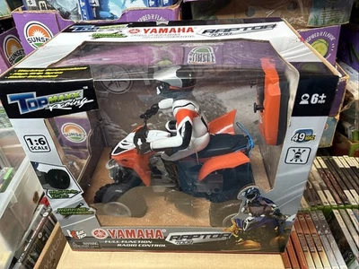 RC Yamaha 1:6 Scale Remote Controlled Raptor 700R Race Quad Vehicle wear box - Image 1 of 4