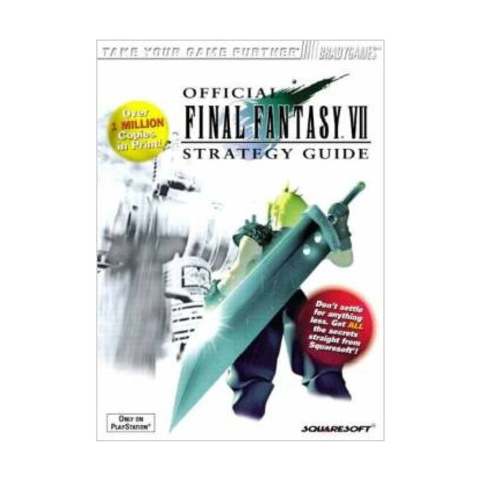 BradyGames Strategy Guide Final Fantasy VII - Official Strategy Guide VG+ - Image 1 of 1