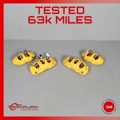 2014-2016 Porsche 911 991 GT3 PCCB Ceramic Brake Caliper Set Brembo Front Rear O Foto 1 de 4