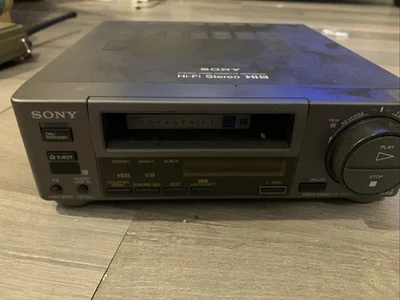 SONY EV-C500E PAL HI8 8MM EDICIÓN VCR FUNCIONA PARA CINTA DE 8MM PARA TRANSFERIR VIDEO A DVD Foto 1 de 2