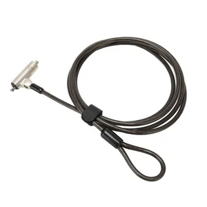 Laptop Cable Lock 3 Keys Cut Resistant Metal Adjustable Length Laptop Locking CB - Afbeelding 1 van 22